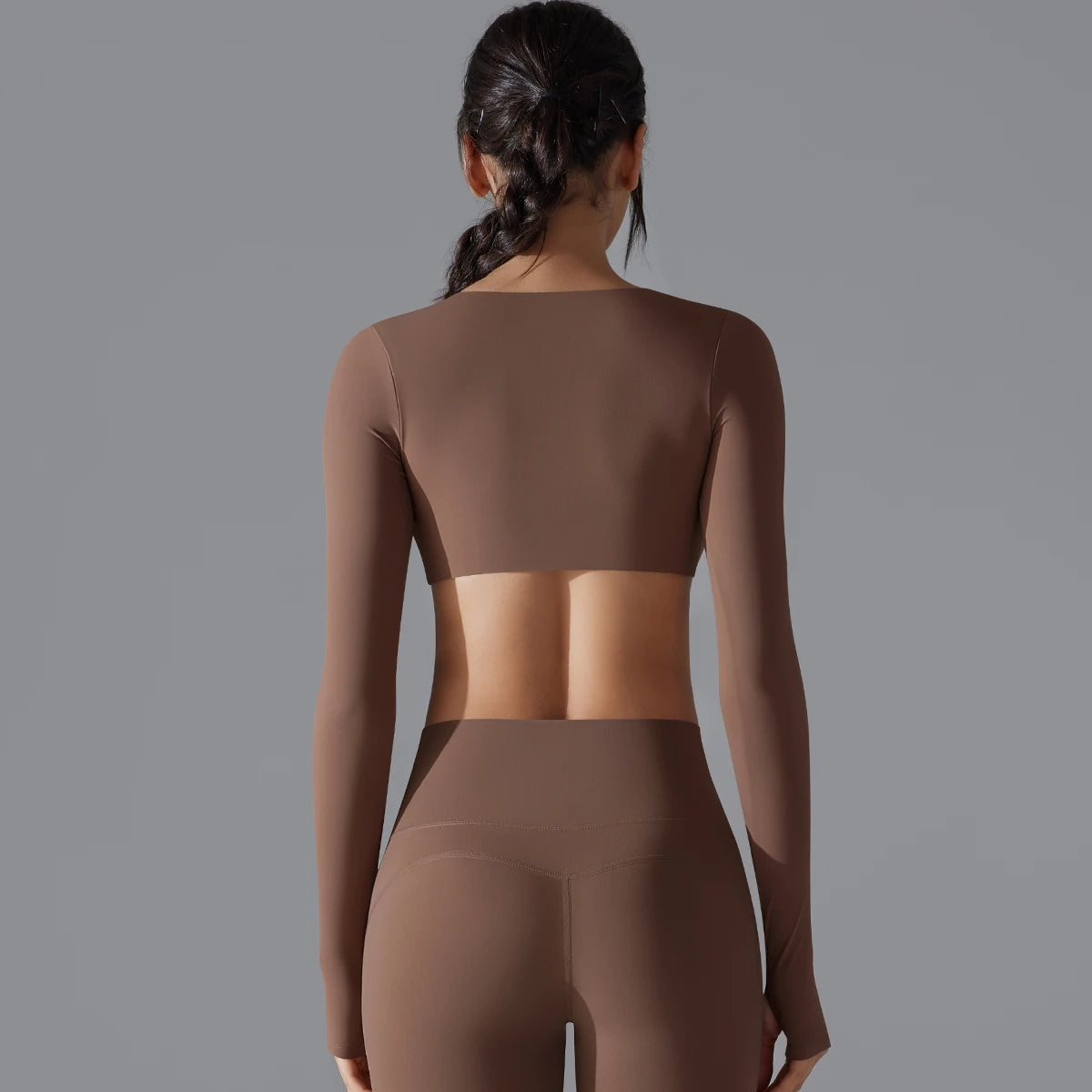 Sexy Cross-Back Push-Up Yoga Crop Top for Women