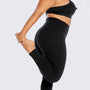 SYROKAN Plus Size High-Waisted Yoga Leggings