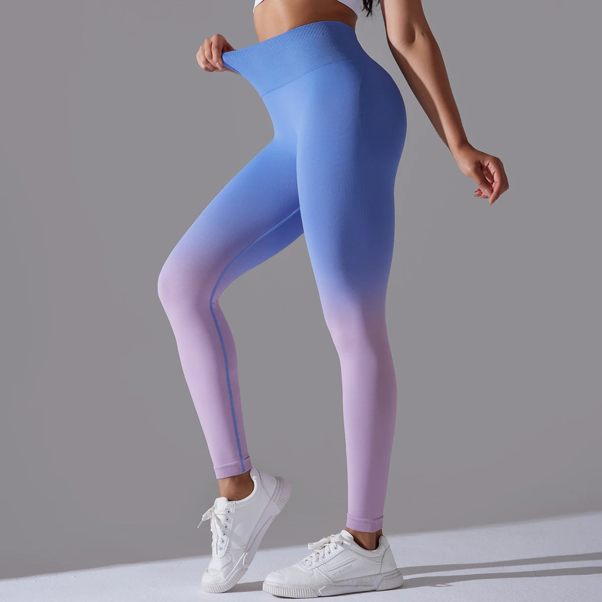 High-Waist Seamless Leggings with Buttlift for Women