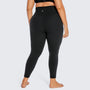 SYROKAN Plus Size High-Waisted Yoga Leggings