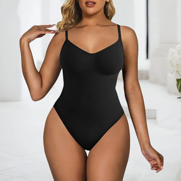 Seamless Shaping Bodysuit for Women – Plus Size Slimming Control